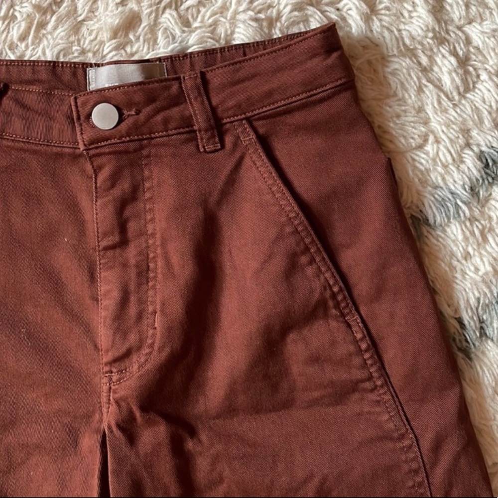 Everlane Barrel Pant in Rosewood